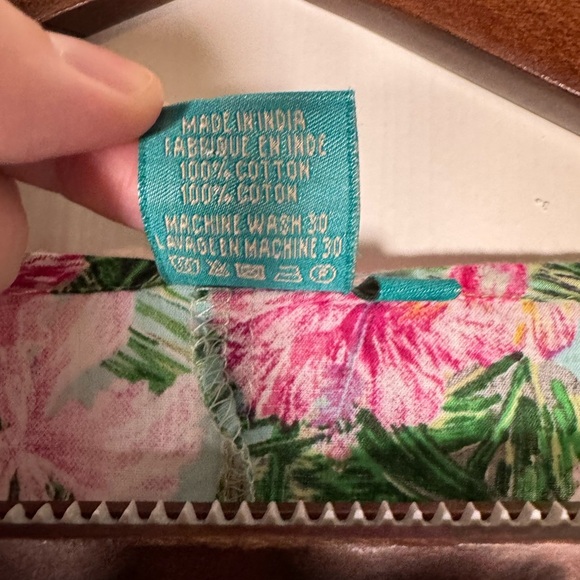 Aller Simplement Flamingo Tropical Paradise Vacay Dress Knee Length Size Small - Picture 5 of 7